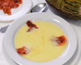 Foto del paso 6 de la receta: Sopa fría de melón con crujiente de jamón