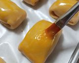 Foto langkah ke 6 dari resep Bolen Cokelat Keju Pisang Ambon.