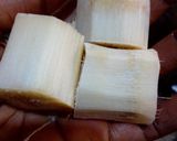 A picture of step 1 of Sugarcane Tea.