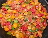 صورة لخطوة 4 من وصفة Chilli lime quesadilla او فاهيتا لحم