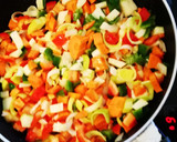 Foto del paso 1 de la receta: Espaguetis con salsa verduras