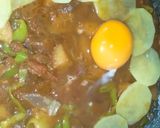 A picture of step 5 of Egg Masala.