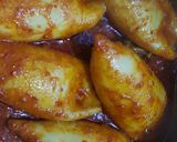 Foto langkah ke 6 dari resep Gulai Cumi Isi Tahu Telur.