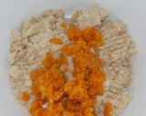 Foto del paso 3 de la receta: Budín de naranja, zanahoria y porotos alubia (apto vegano)