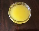 A picture of step 2 of California Farm Clarified Ghee Butter.
