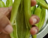 A picture of step 4 of Keema Stuffed Chillies.