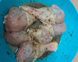 Foto del paso 1 de la receta: Jamoncitos de pollo en salsa de churrasco enrollados con hojaldre