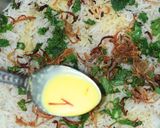 A picture of step 12 of Thalassery Biryani.
