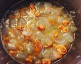 Hình bước làm 5 của món Chè nha đam (lô hội) giảm cân