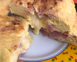 Foto del paso 9 de la receta: Tortilla francesa con huevo de EMU 🦃🪿queso y jamón York