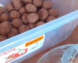 صورة لخطوة 1 من وصفة قاطو الشوكولاته والكاوكاو (فول سوداني) 🍫🥜