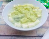 Foto langkah ke 3 dari resep Es Roti Tawar Matcha Latte.