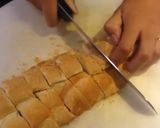 Hình bước làm 1 của món Bánh mì bơ tỏi