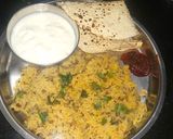 A picture of step 5 of Whole Masoor khichdi.