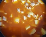 Cukorborsós krumplis pörkölt recept fázis 4 fotója