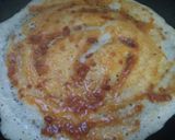 A picture of step 2 of Schezwan Dosa.