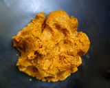 A picture of step 3 of Besan laddu.