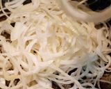 Foto del passaggio 4 della ricetta Pane e panelle (al forno) con cipolle in agrodolce