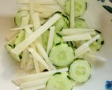 Gambar langkah 2 resipi 👩‍🍳Salad Sengkuang Timun.