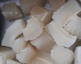 A picture of step 1 of Eggless Coconut And Custard Cake.