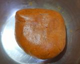 A picture of step 3 of Rajasthani gatte ki sabji.