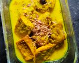 Foto langkah ke 4 dari resep Opor Ayam Tahu Kuning.