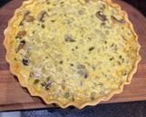 Foto del paso 3 de la receta: Tarta de champiñones, crema y verdeo