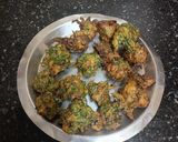 A picture of step 3 of Spinach Pakora Kadhi With Indian Herbed Rice - Punjabi meal For Dinner.