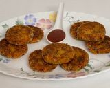 A picture of step 16 of Crispy Turai (Ridge Gourd) Cutlets – Nutritious | Kid-friendly | Packed with Pantry Staples.