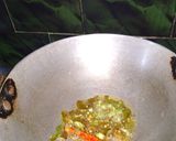 A picture of step 2 of Coconut milk cauliflower sabji.