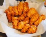 A picture of step 4 of Tofu chicken nuggets.