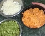 A picture of step 8 of Tiranga Pulao.