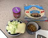 A picture of step 1 of Chickpea Burrito 🌯.