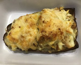 Foto del paso 2 de la receta: Berenjenas con atún, huevo duro y 5 clases de queso
