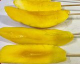 A picture of step 1 of Grilled Chilli Mango.