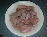 A picture of step 3 of Orange chicken.