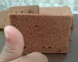 Foto langkah ke 8 dari resep Sponge Cake Cokelat - All in One.