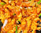A picture of step 12 of Crispy chilli chicken.