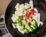 Foto del paso 1 de la receta: Camarones rancheros ❤️