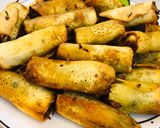 Hình bước làm 5 của món Chả giò trong,ngoài sake