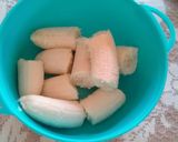 A picture of step 2 of Sweet Tamales 🍬.