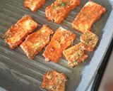 A picture of step 5 of Grilled Paneer and Mushrooms.