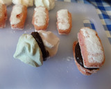 Foto del paso 1 de la receta: Biscuits y merengues con crema de chocolates y toffe