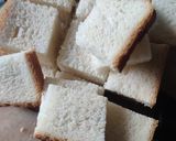 A picture of step 1 of Mayo cheesy bread or pav.