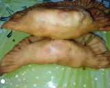 A picture of step 4 of Irish pie.