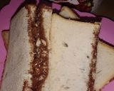 A picture of step 3 of Choco Haze Sandwich🥓.