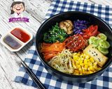 Foto langkah ke 11 dari resep Vegan Bibimbap alaMetut 👩‍🍳.