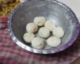 A picture of step 11 of Dal puri.
