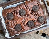 Foto langkah ke 7 dari resep Fudgy brownies panggang shiny crust.