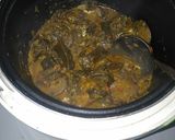 Foto langkah ke 5 dari resep Rendang Jengkol & Daun Singkong Magicom #tantanganakhirtahun.